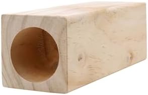 Sturdy 4-Pack Wood Bed Risers for Sofa Chair Table