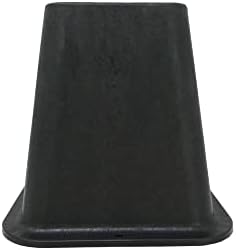 Shepherd Hardware 6 Inch Bed Risers Black 4 Count