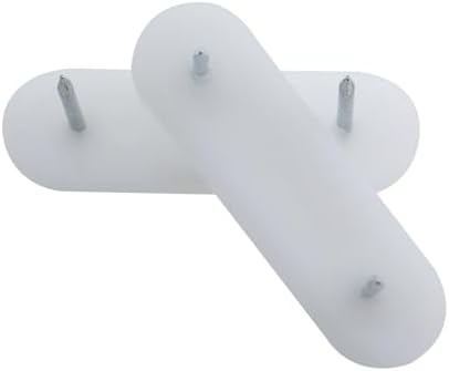 40pcs 2-Inch White Bed Skirt Pin with Abrasion-Resistant Features