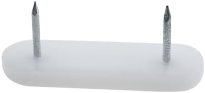 40pcs 2-Inch White Bed Skirt Pin with Abrasion-Resistant Features