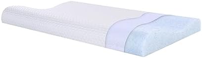 SUQ I OME Ultra Thin Memory Foam Pillow for Neck Pain Relief
