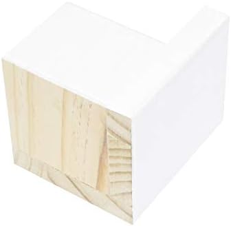 Mysummer Bed Risers White - 4x Heavy Duty Storage Lifts