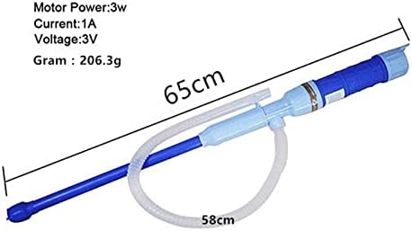 Mini Power Portable Liquid Oil Transfer Pump Blue