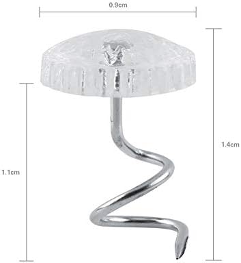 Quick Release Twist Pins for Upholstery Bed Skirts Headliners 30 Pack