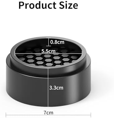 Ezprotekt 1-inch Stackable Bed Risers Anti-Slip for Sofa Table and Chair