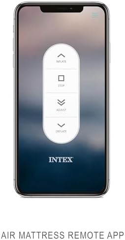 Intex PremAire II Luxury Air Mattress with Electric Pump Queen Size Elevated Bed