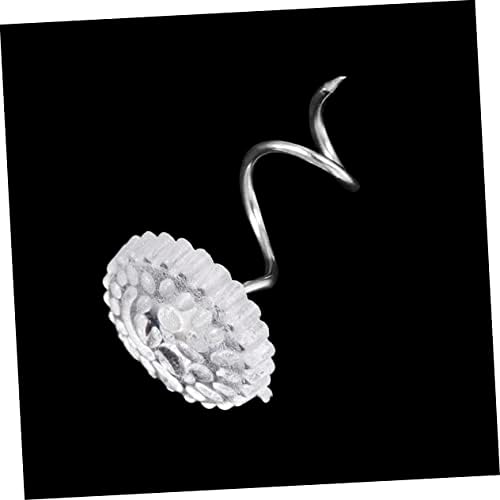 VOSAREA 100Pc Transparent Stainless Steel Upholstery Pins for Sofa Cushions Non-Marking Fixation Nails