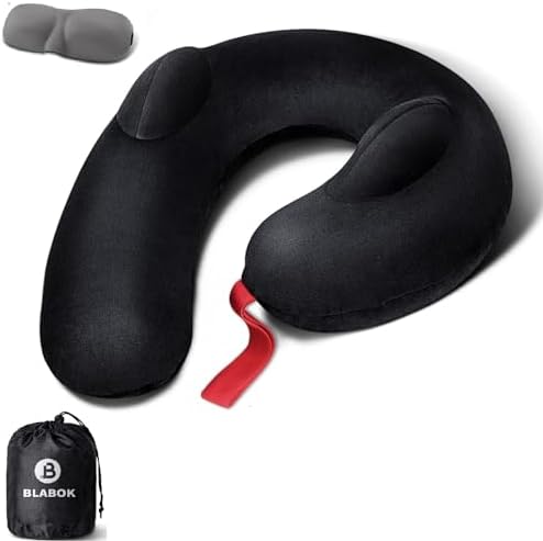 Stylish Travel Pillow with Washable Cover