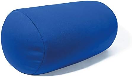 Emivery Microbead Bolster Squishy Neck Support Roll Pillow for Reducing Back Pain