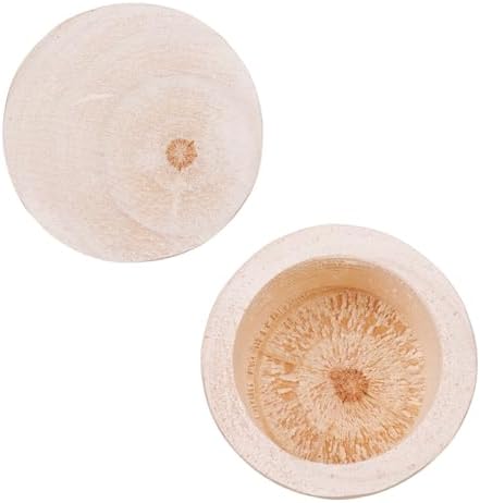 Antrader 4Pcs Round Bed Risers 6 Inch Height