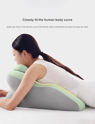 Head Shoulder Support Pillow for Face Down Reading Comfort