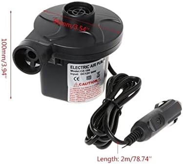 Wrtgerht Mini Power Small Pump Electric Air Pump Portable Air Mattress Pump Inflator Deflator for Inflatables