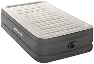 Intex TruAire Luxury Air Mattress Twin Size Electric Pump 18in Height 330lb Capacity