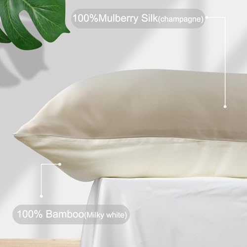 Natural 100 Mulberry Silk Pillowcase