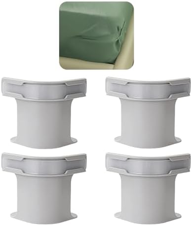 Locks Sheet Holder Set For Bedding 4Pcs Grey