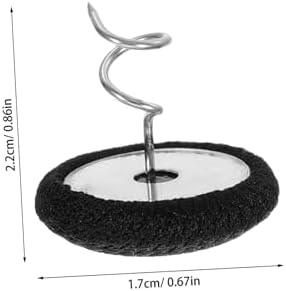 Mikinona 30-Piece Stainless Steel Bed Skirt Pins with Fabric Cover Durable Antislip Extensions for Slipcovers Furniture