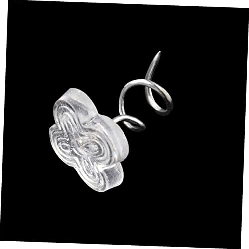 100-Piece Stainless Steel Book Binding Tape Pins for Bed Skirt Sofa Fabric Covers Durable No Rust