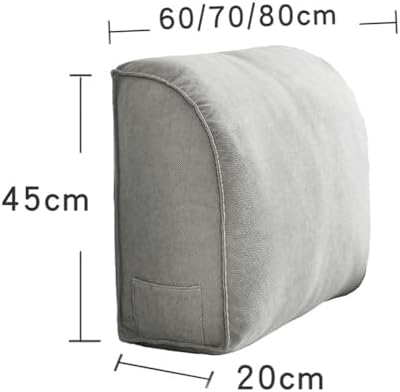 Extra Thick Sofa Back Pillow for Reading Sleep