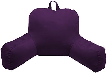 Deluxe Comfort Reading Pillow Standard Purple - Perfect for Bed Rest