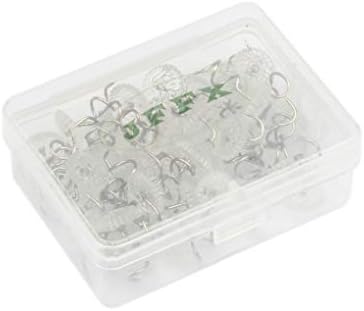 50-Piece Twist Pins for Upholstery Bedskirts