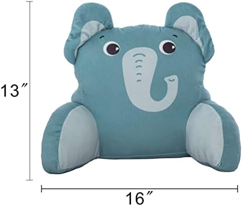 Unicorns Robots Kids Reading Backrest Pillow with Arms