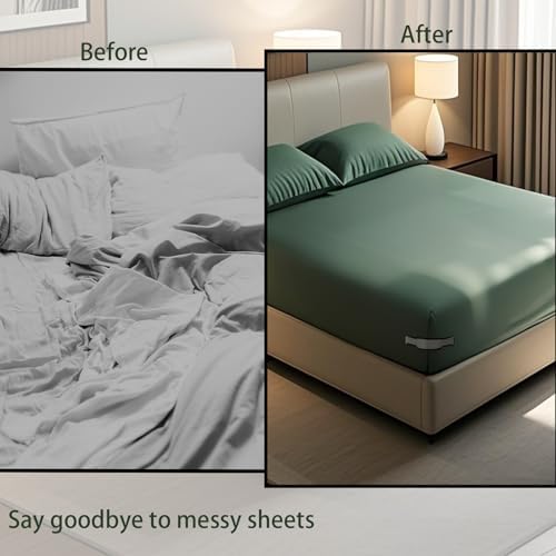 Locks Sheet Holder Set For Bedding 4Pcs Grey