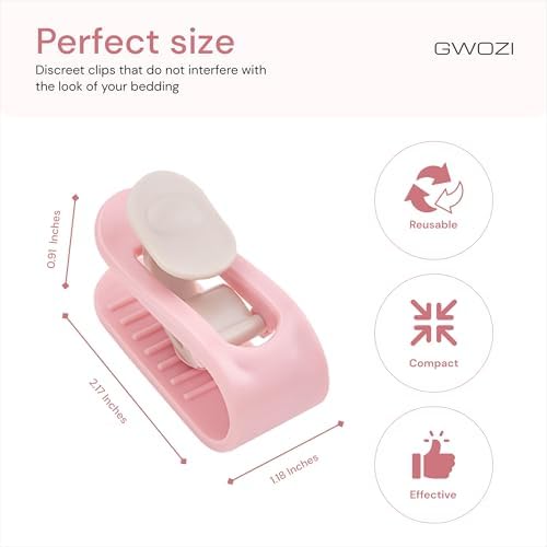 Durable Duvet Clips for Sleep Comfort Easy Bedding Setup