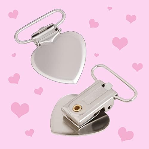Marrywindix Heart Suspender Clips for Mattress Bedding Accessories