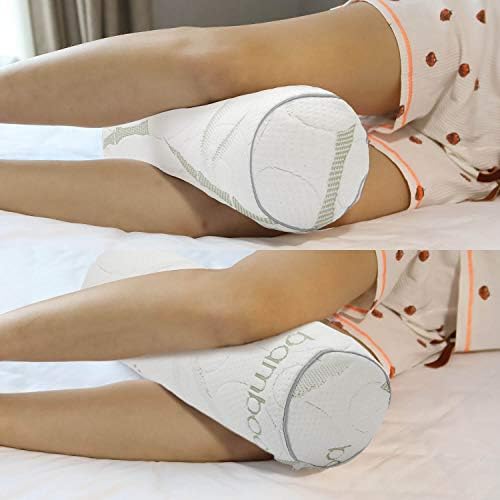 Kingnex Bolster Roll Pillow for Back Side Sleepers