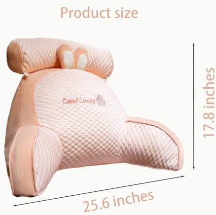 Cute Reading Pillow withPadding and Armrests