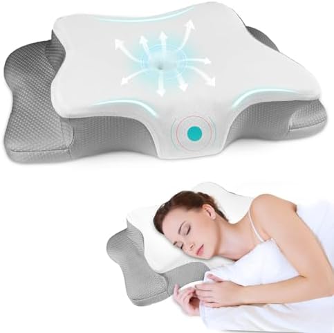 Adjustable Ergonomic Pillow for Neck Support