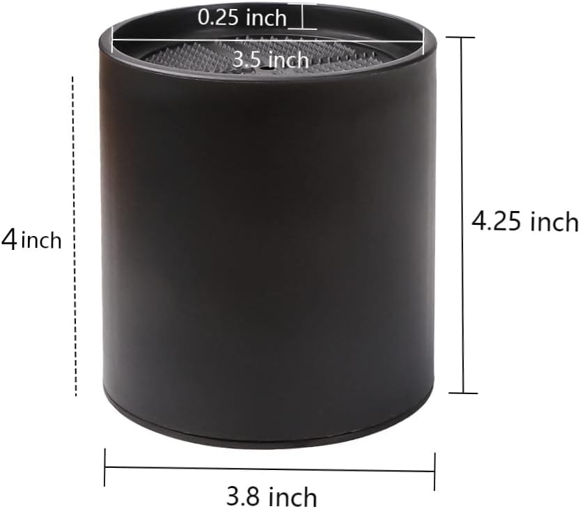 Secure Bed elevate - 4-Inch Heavy Duty Bed Risers with Non-Slip Pad Set of 6 for Sofas couches chairs