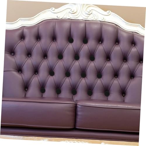 Stainless Steel Bed Skirt Pins VALICLUD 30-Piece Set with Fabric Cover Black Reliable Fastening