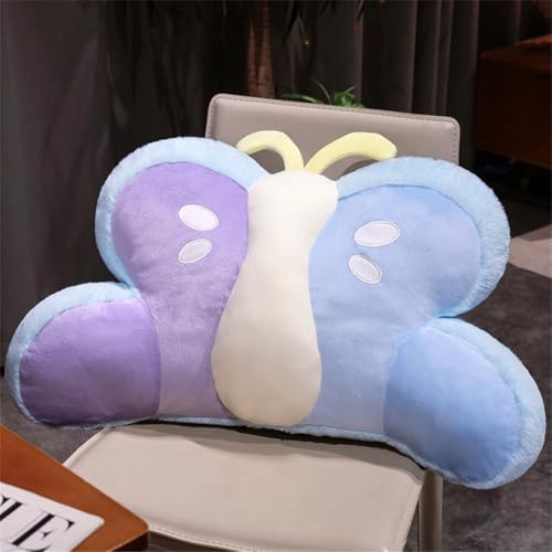Cute Butterfly Reading Pillow with Arms and Back Support
