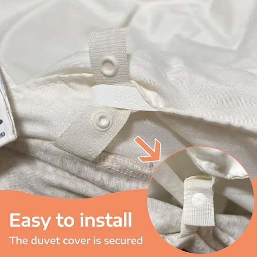 Durable Duvet Clips Kit for White Comforters