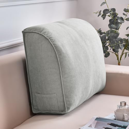 Extra Thick Sofa Back Pillow for Reading