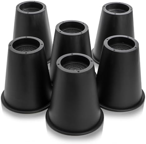 6-Piece Set Large-Format Bed Risers