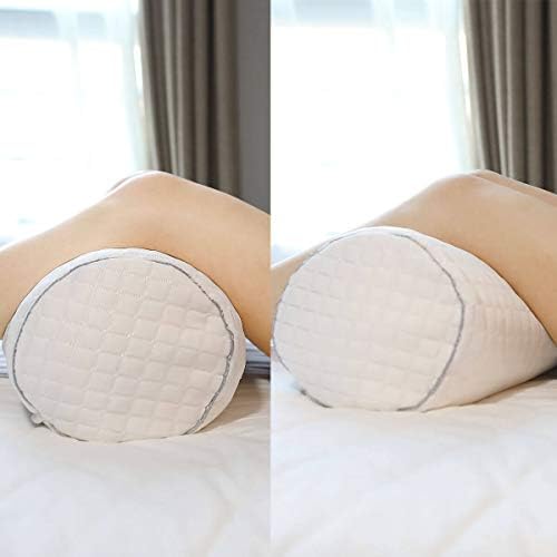 Back Side Sleepers Must-Have Roll Pillow with Cooling Coverage - Relief Your Lower Back Pain withAdjustable Support