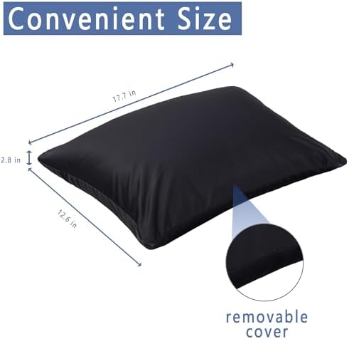 Focustree Microbead Throw Pillow - Removable Soft Cover