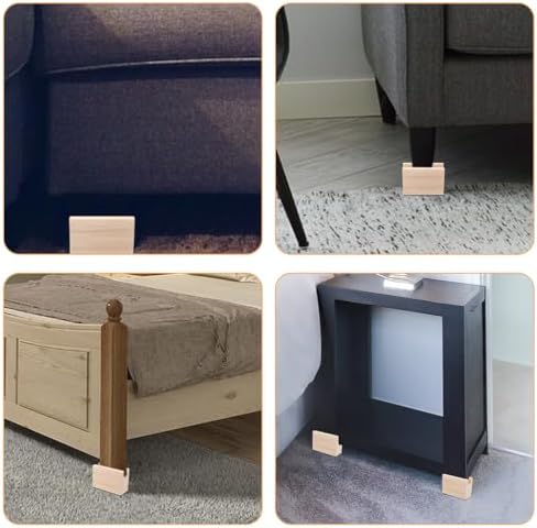 Dual Bed Riser Frame for Enhanced Comfort