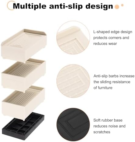 Instantly elevate your bed with our bed risers