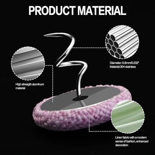 Secure 25 Pcs Bed Skirt Pins for Easy Fixtures with Elegant Look