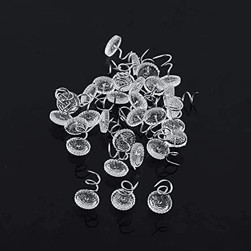 3050Pcs Clear Headed Twist Pins for Upholstery Bedskirts