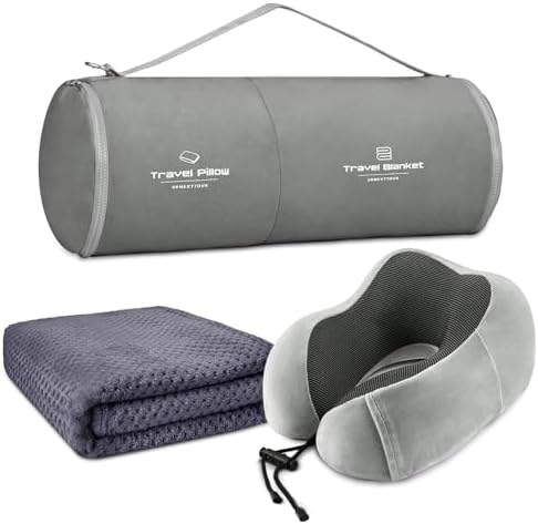 Tempo Pro Travel Pillow Blanket Set