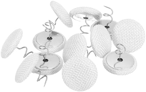 Adjustable 12-Piece Bed Skirt Tack Pins