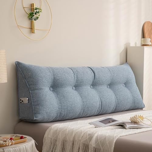 Multi-Purpose Bed Pillow for Headboard More