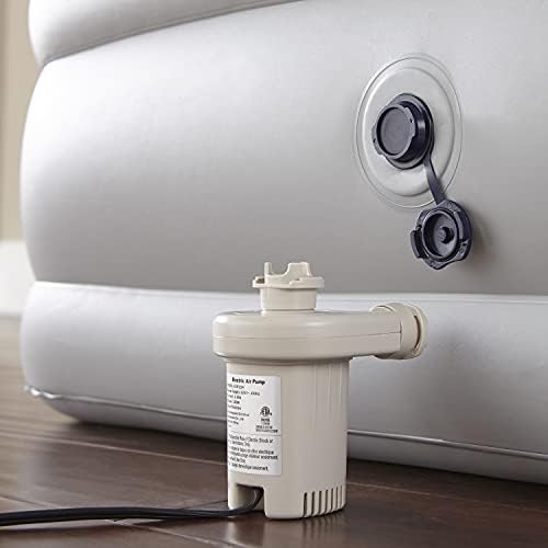 Beautyrest 16 Inch Full Air Mattress with Coil Beam and Pump