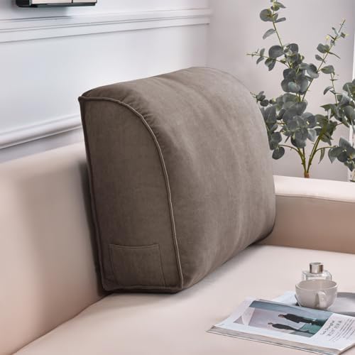 Extra Thick Sofa Back Pillow for Reading Sleep