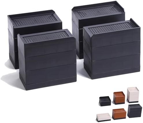 Adjustable Bed Risers 3000 lbs Load Capacity