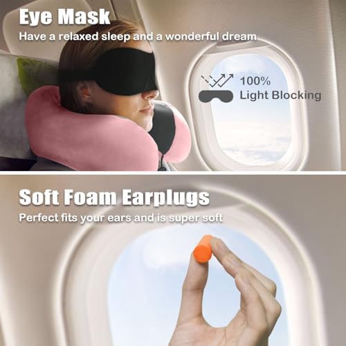 Discover the Elvodosia Ergonomic Memory Foam Travel Pillow for Safe Neck and Head Comfort